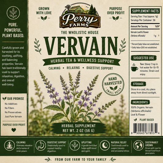 Vervain (Nervine) (Verbena Officinalis)