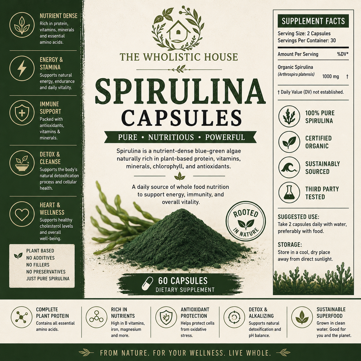 Spirulina Capsules